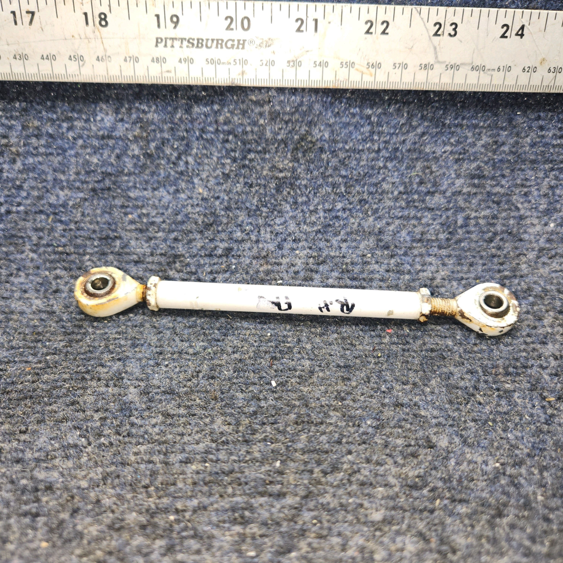 Used aircraft parts for sale, 169-524047-7 Beechcraft A24R Flap Control Tube Assembly LH or RH