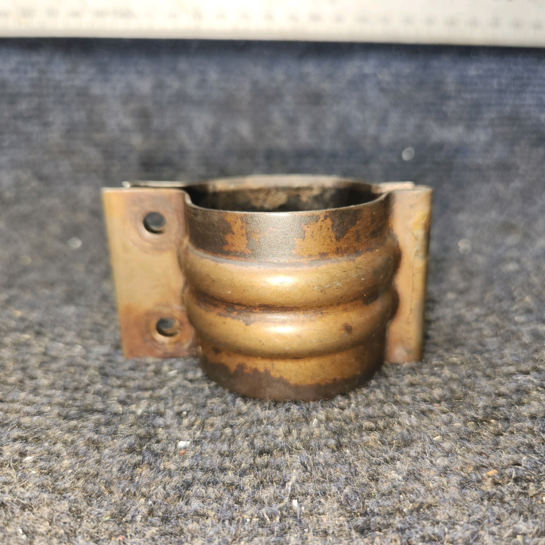 Used aircraft parts for sale, 0550176-50 Continental O-300-D Cessna 172F Exhaust Clamp Assy