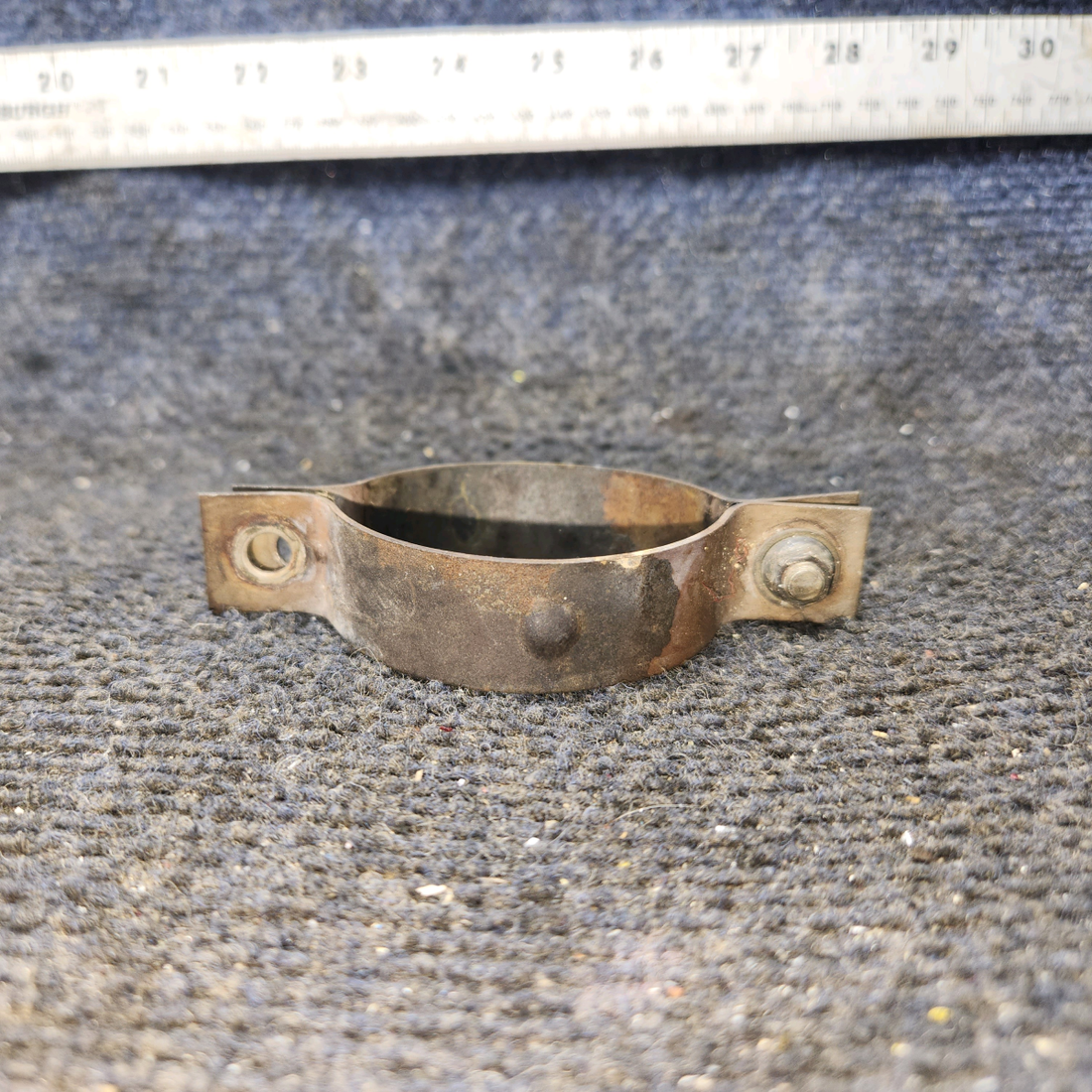 Used aircraft parts for sale, 0450338-9, 0450338-10 cessna 150G Tailpipe Clamp