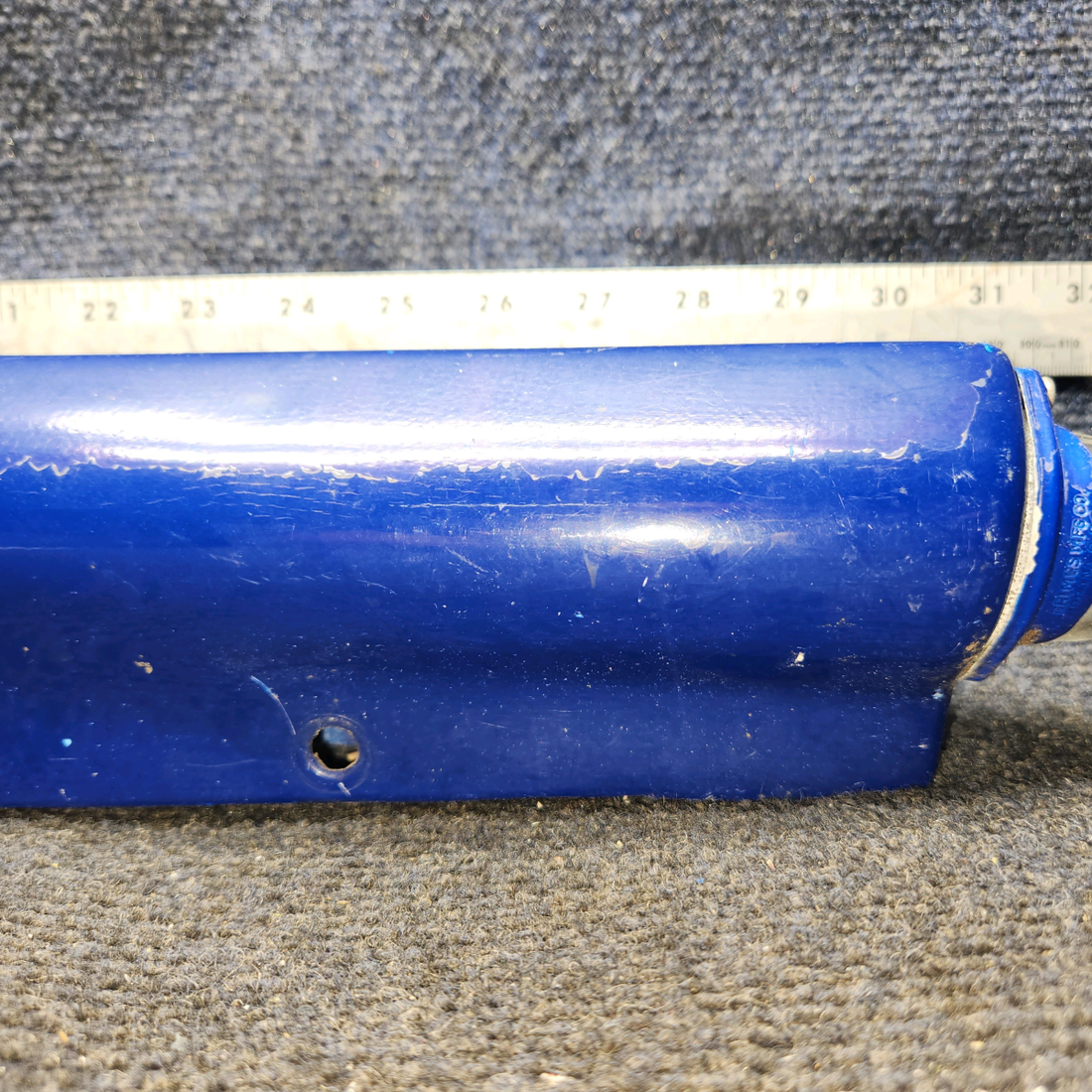 Used aircraft parts for sale, 63541-000 PIPER PA28-140 Tip- Rudder with Tail Light.