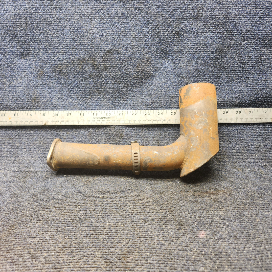 Used aircraft parts for sale, 2454000-16 Cessna C172RG Riser Exhaust Assy