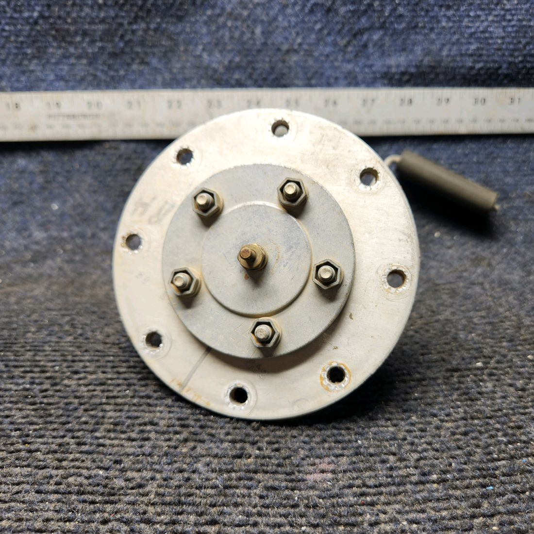 Used aircraft parts for sale, 169-380066-4 Beechcraft C23 SUNDOWNER Fuel Level Transmitter with Adapter