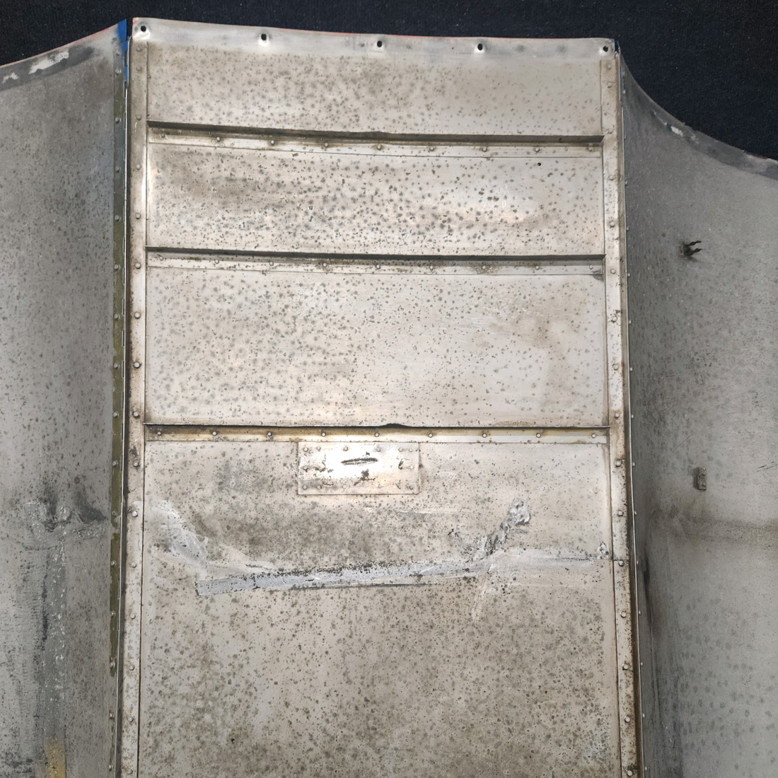 Used aircraft parts for sale, 63750-000 Piper PA28-140 Engine Cowling Assembly Upper Has a repair.