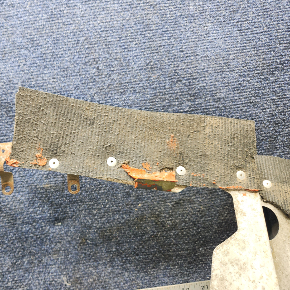 Used aircraft parts for sale, 63617-015 PIPER PA28-140 Rear Engine Baffle - LH