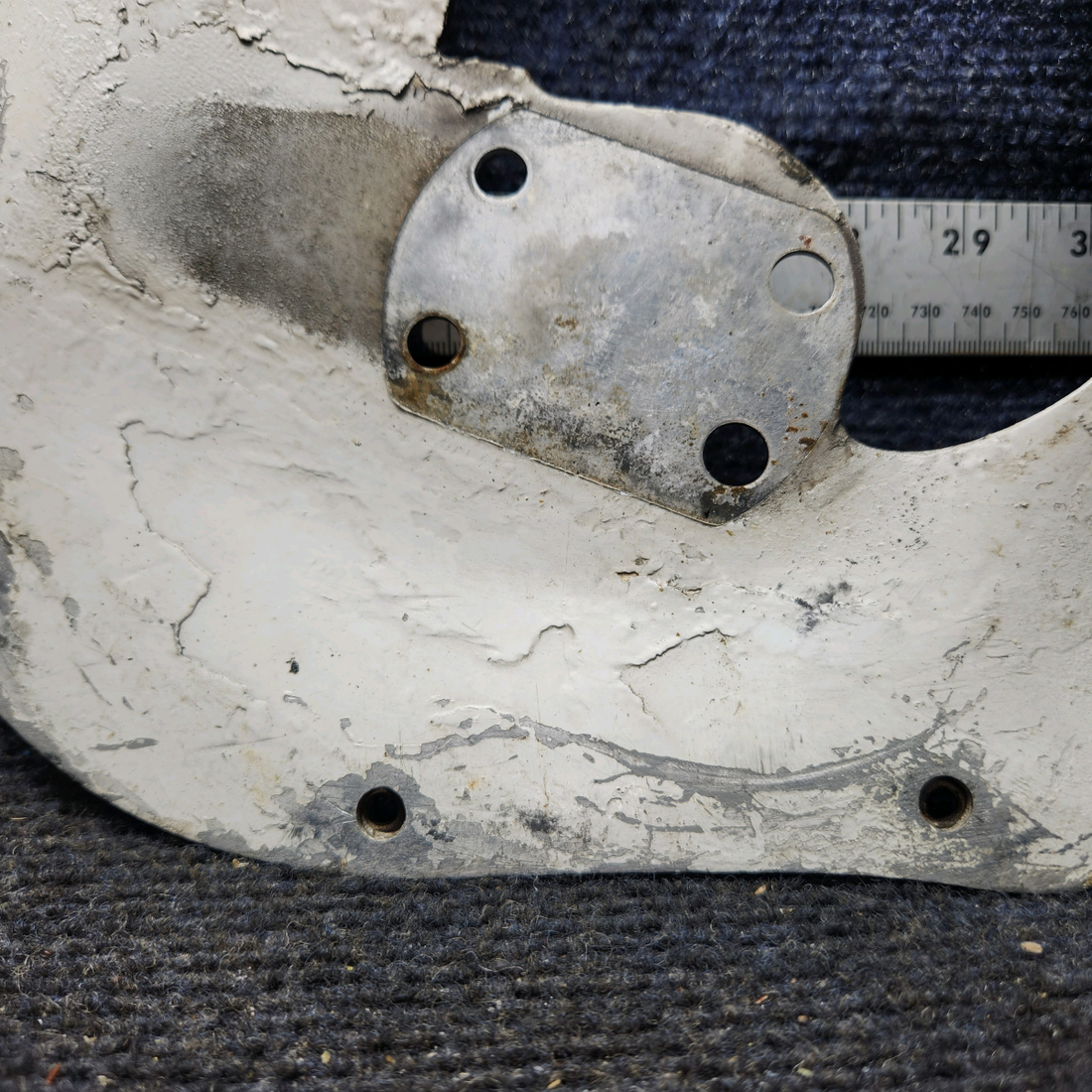 Used aircraft parts for sale, 0441143-26 Cessna 172 Wheel Fairing Plate Assembly RH