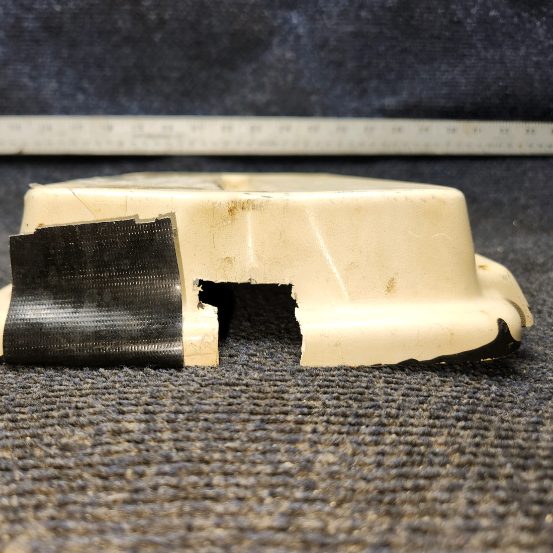 Used aircraft parts for sale, 0512167-27 Cessna 182G Battery Box Cover Assembly