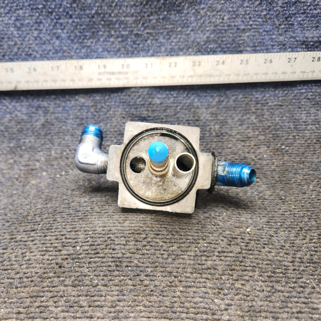 Used aircraft parts for sale, 0756005-8 cessna 172N Strainer Assembly-Fuel