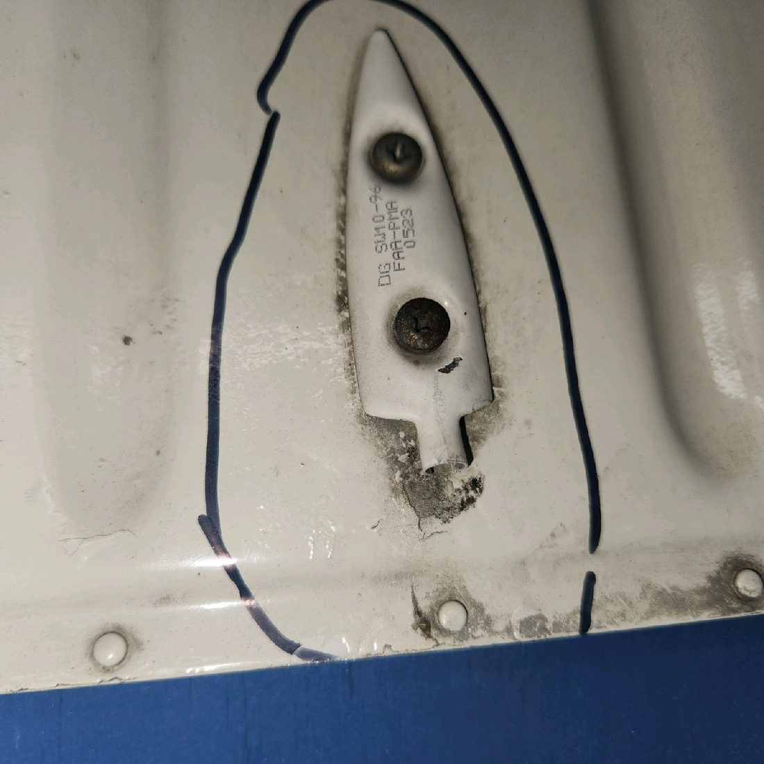 Used aircraft parts for sale, 65591-000 piper PA-28-181 Flap Assembly - LH