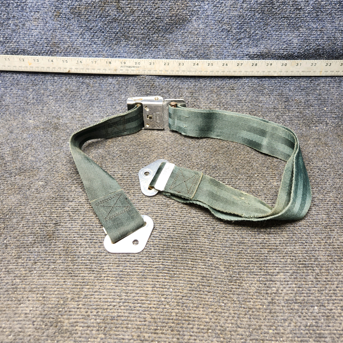 Used aircraft parts for sale, 502985-401 America Safety Beechcraft C23 SUNDOWNER Safety Seat Belt