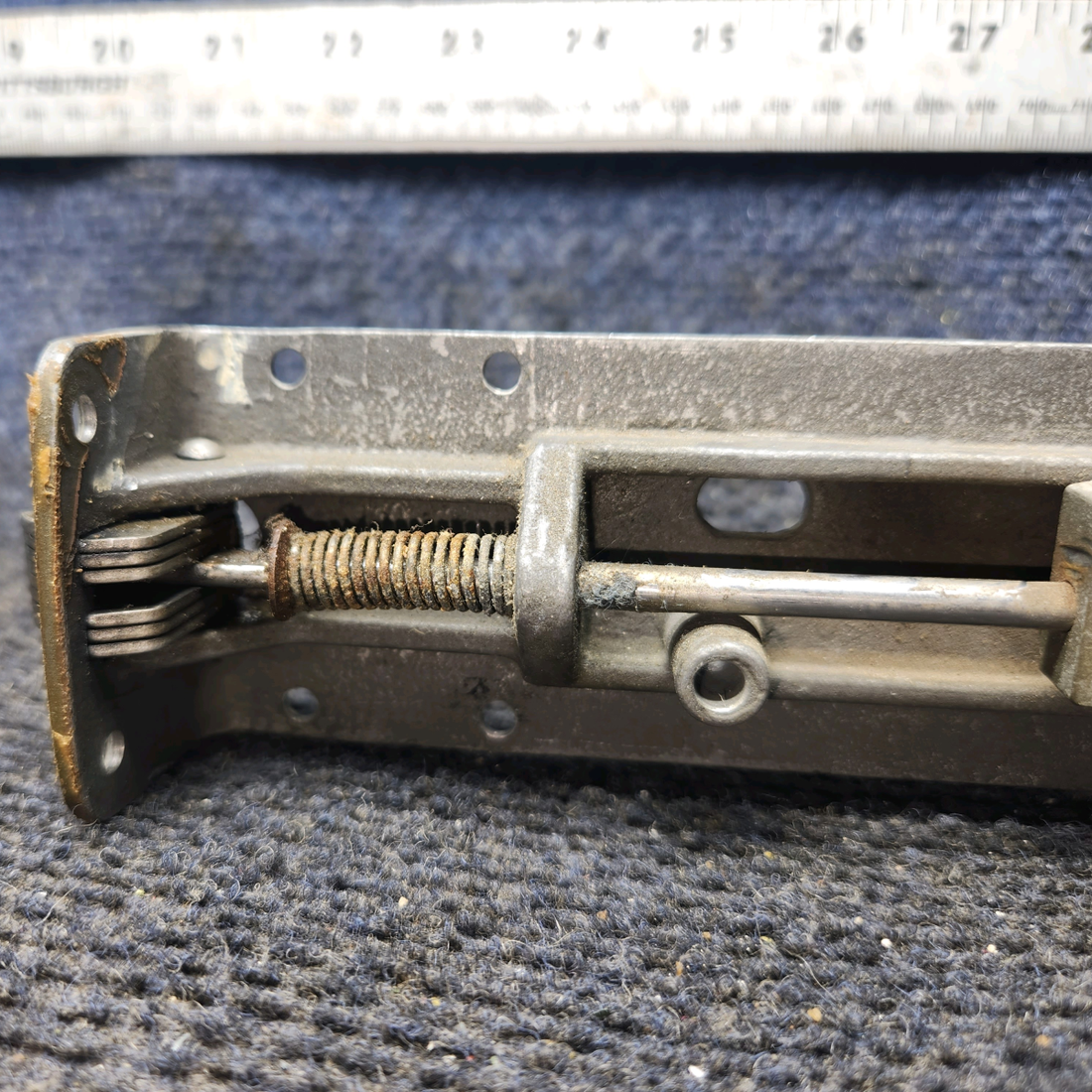 Used aircraft parts for sale, H2532-6 Hartwell Beechcraft C23 SUNDOWNER Cabin Door Latch Base Assembly - RH