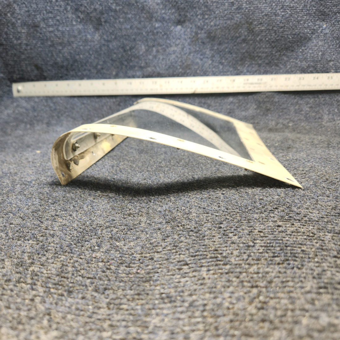 Used aircraft parts for sale, 169-110000-247 Beechcraft A24R Landing Light Window LH / RH