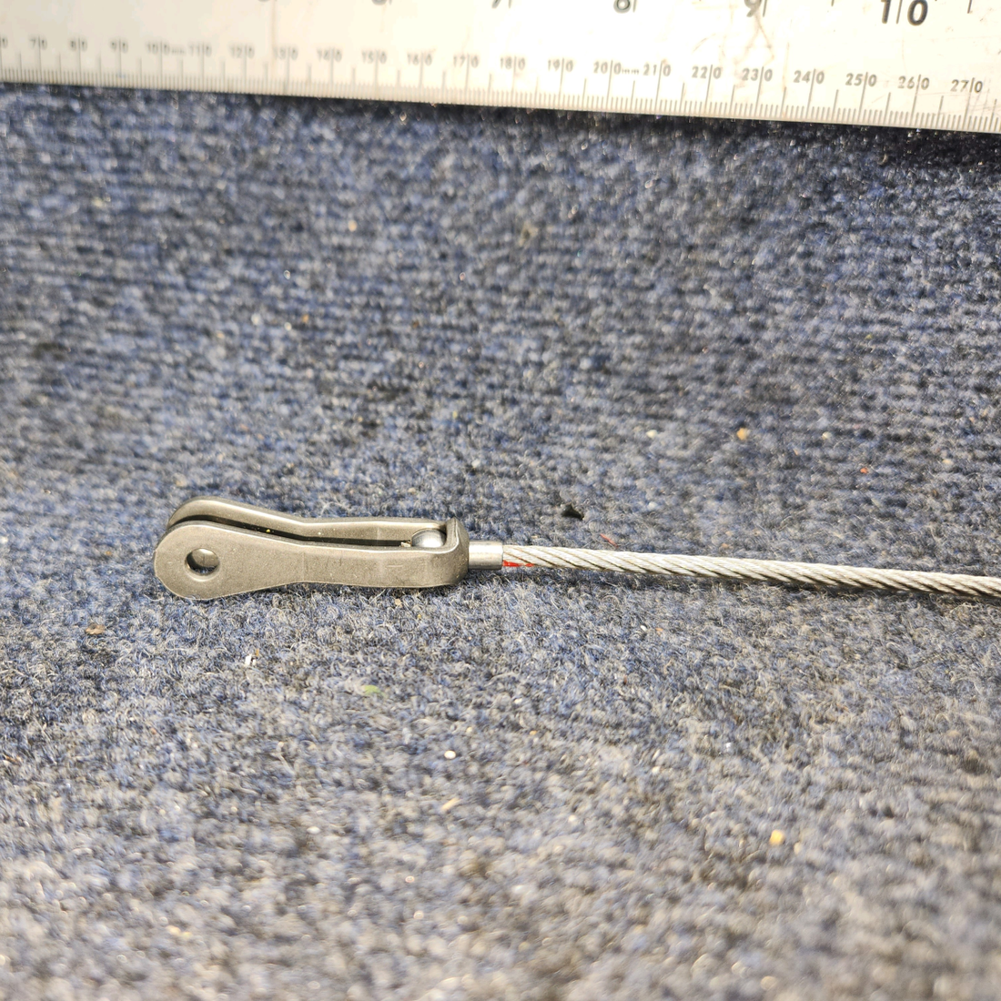 Used aircraft parts for sale, 0510105-152 Cessna Cable Rudder Aft