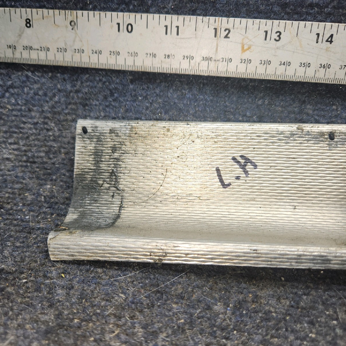 Used aircraft parts for sale, 36511-02 piper PA-28-181 Center Cabin Heat Duct Assembly – LH