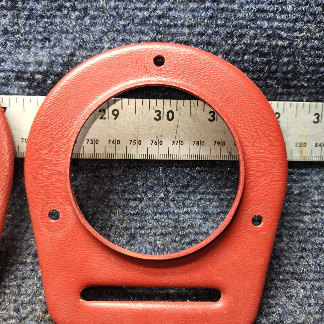 Used aircraft parts for sale, 65735-006 Piper PA28-140 Air Vent Flange