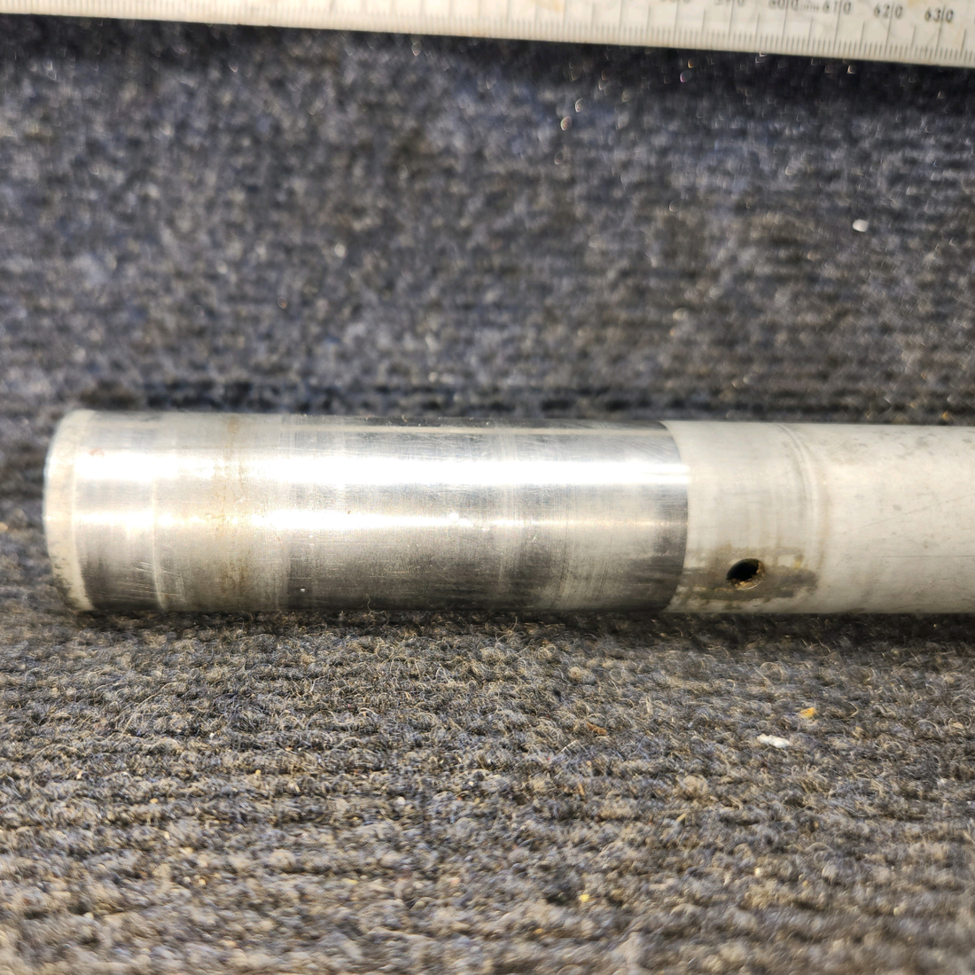 Used aircraft parts for sale, 35-524018 BEECHCRAFT F35 Tube Copilot Rudder Pedal Torque