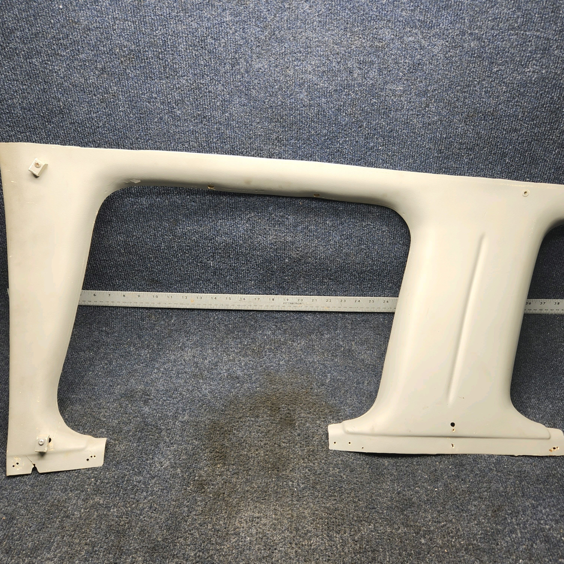Used aircraft parts for sale, 78349-008 Piper PA32RT-300 COVER - WINDOW TRIM MIDDLE RIGHT