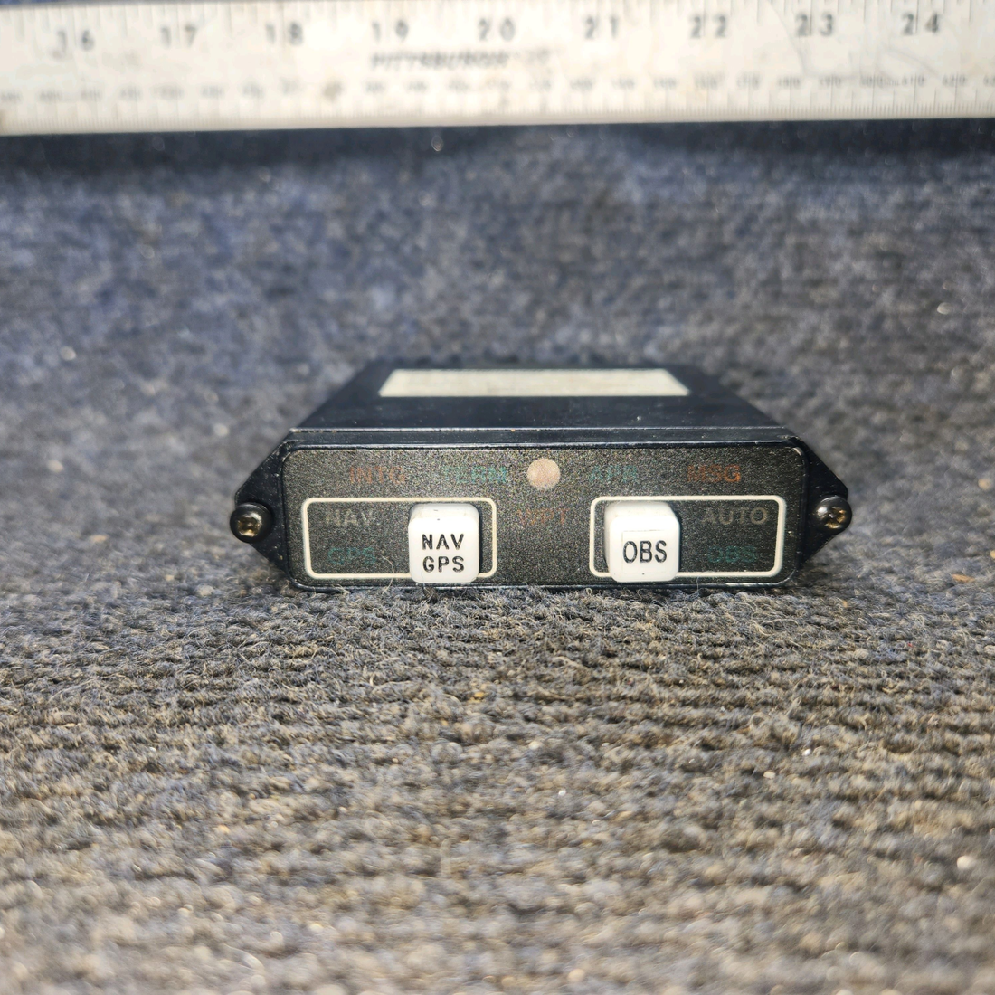 Used aircraft parts for sale, MD41-1408A Mid-Continental MD-41 GPS Annunciation Control Unit