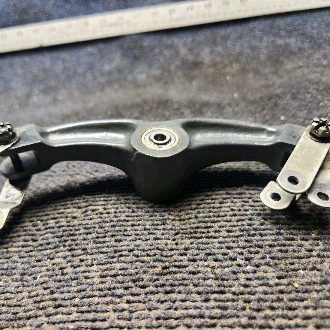 Used aircraft parts for sale, 35-524138-2 Beechcraft 35-33 Rudder Control Bellcrank - RH