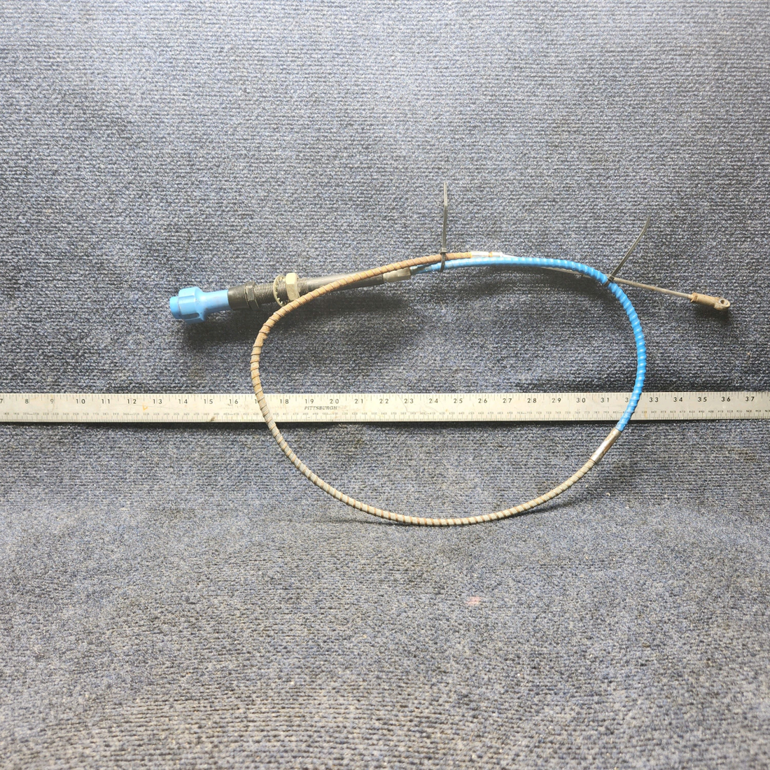 Used aircraft parts for sale, 565-580-004 Cessna 172RG Vernier Prop Pitch Cable Control 60"