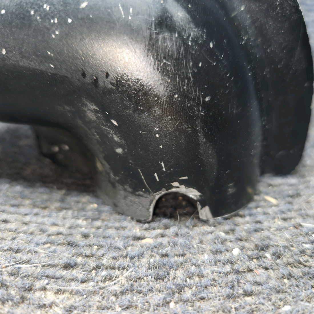Used aircraft parts for sale, 0450314 cessna 150G Cabin Air Ventilation Elbow Fitting Assembly