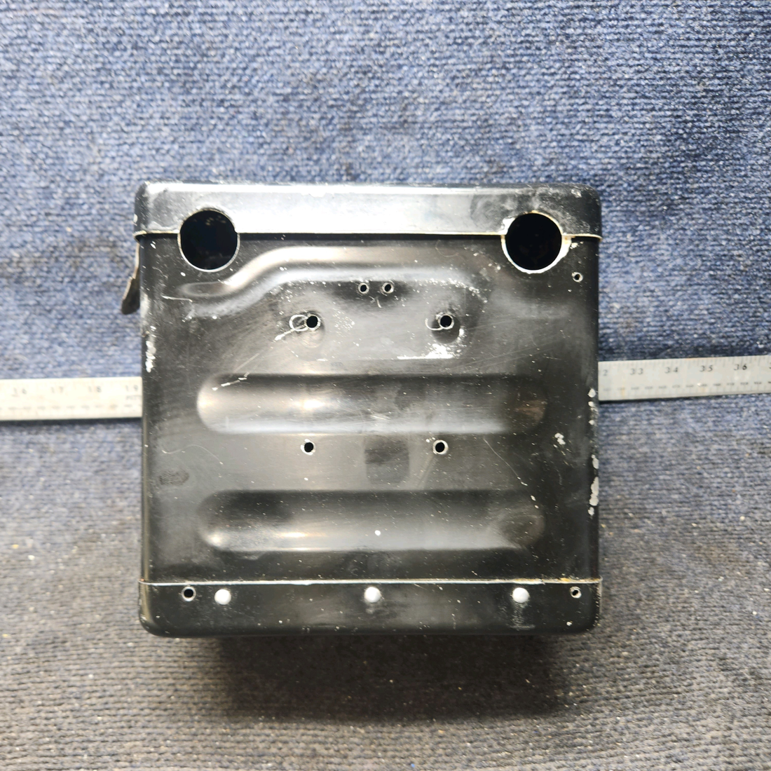 Used aircraft parts for sale, 0413307-18, 0413307-21 Cessna 172E Battery Box Assembly with Lid