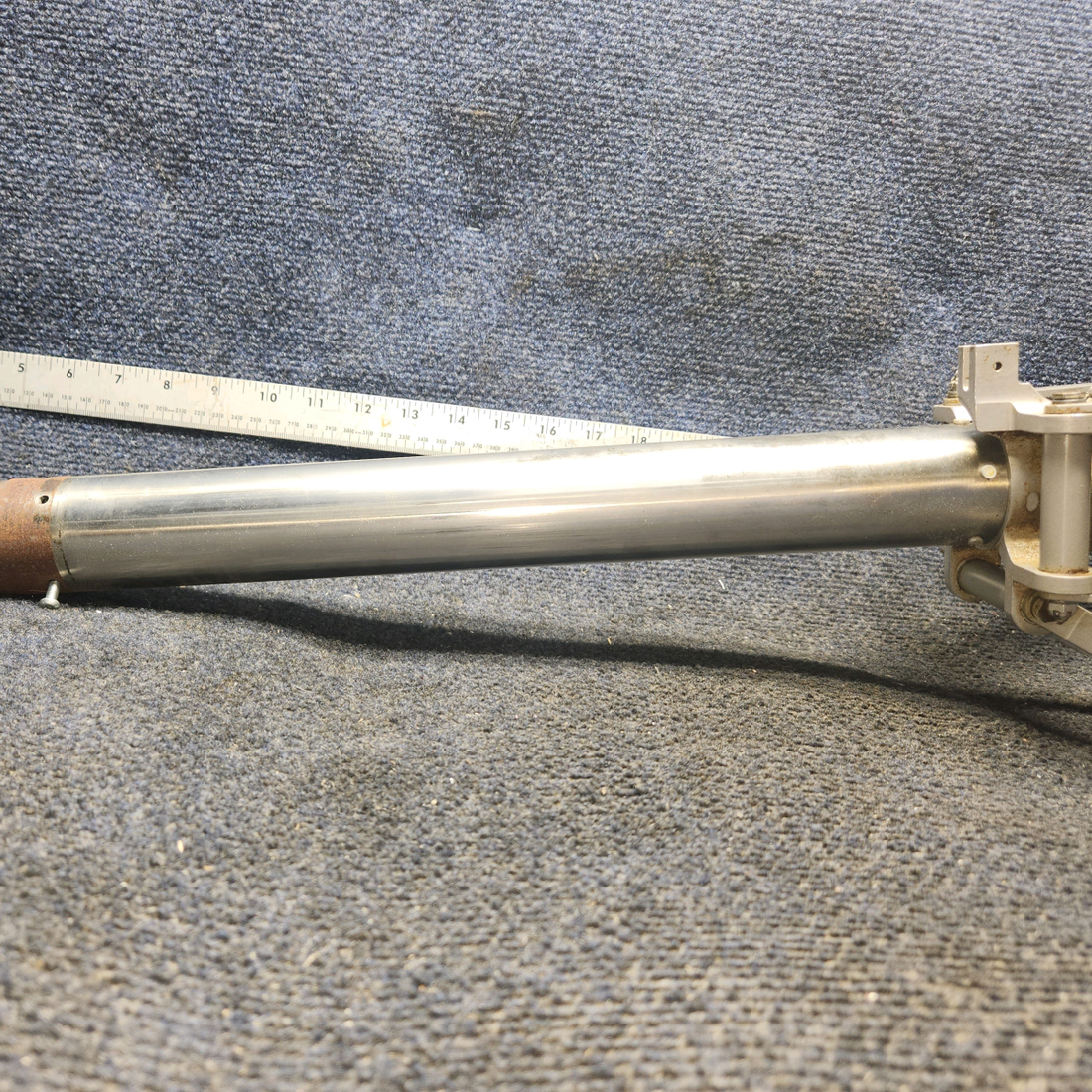 Used aircraft parts for sale, 35-524041-602 Beechcraft F35 Control Column Assembly With Hanger, Knees, Links