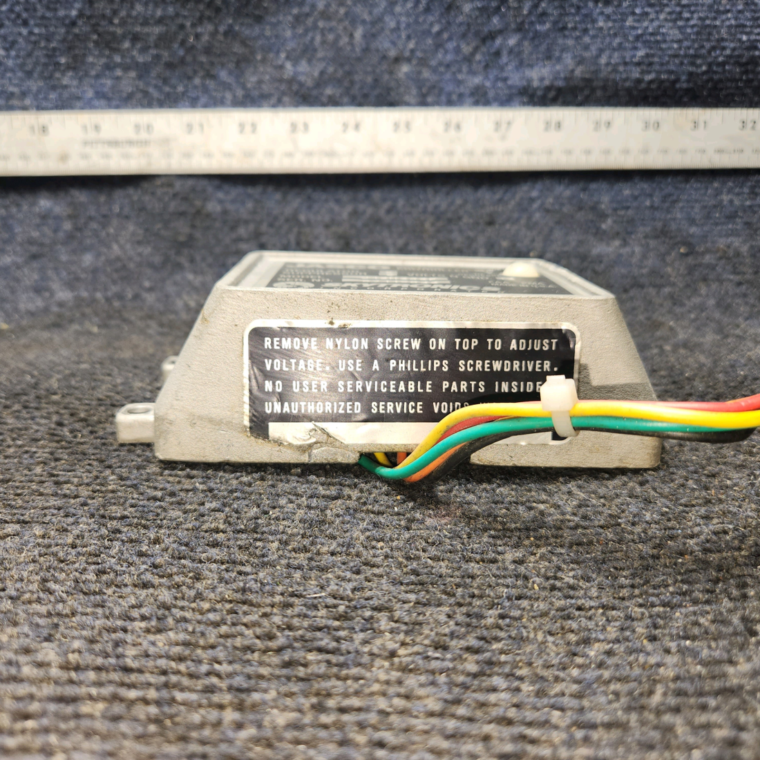 Used aircraft parts for sale, J12M20SP Jasco Skytronics Cessna 172 Aircraft Alternator voltage controller 12V