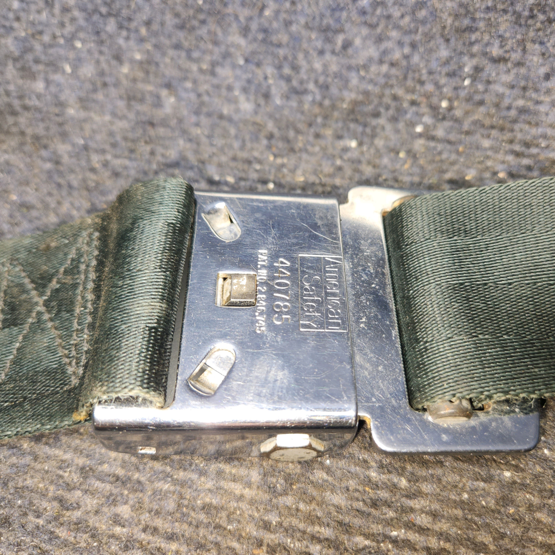 Used aircraft parts for sale, 449965-421-2264 AM-Safe 9600-22 Piper PA28-161 Seatbelt Assembly