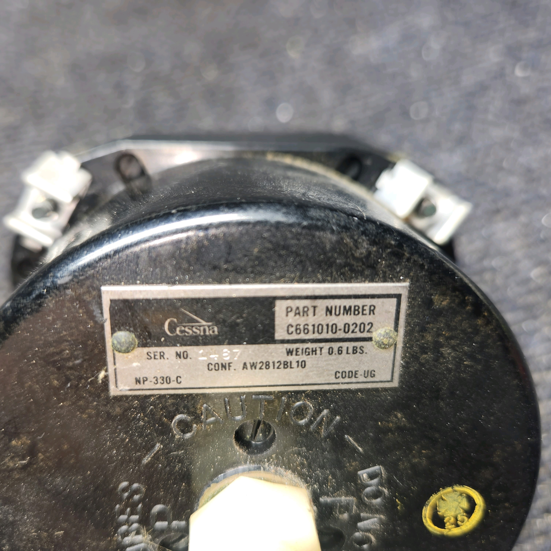 Used aircraft parts for sale, 661010-0202 Cessna 182G Airspeed Indicator