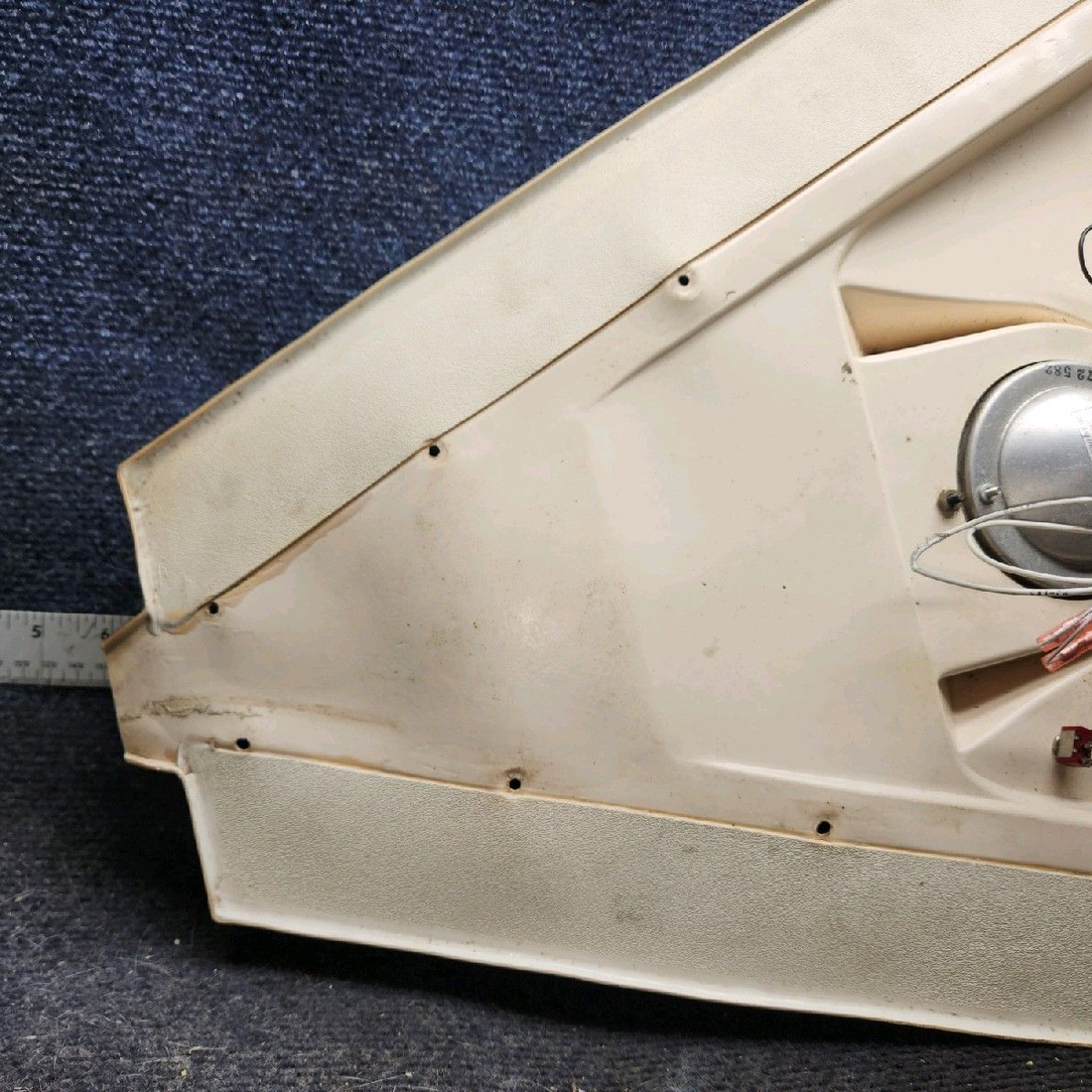 Used aircraft parts for sale, 99500-006 piper PA-28-181 Overhead Console Cover