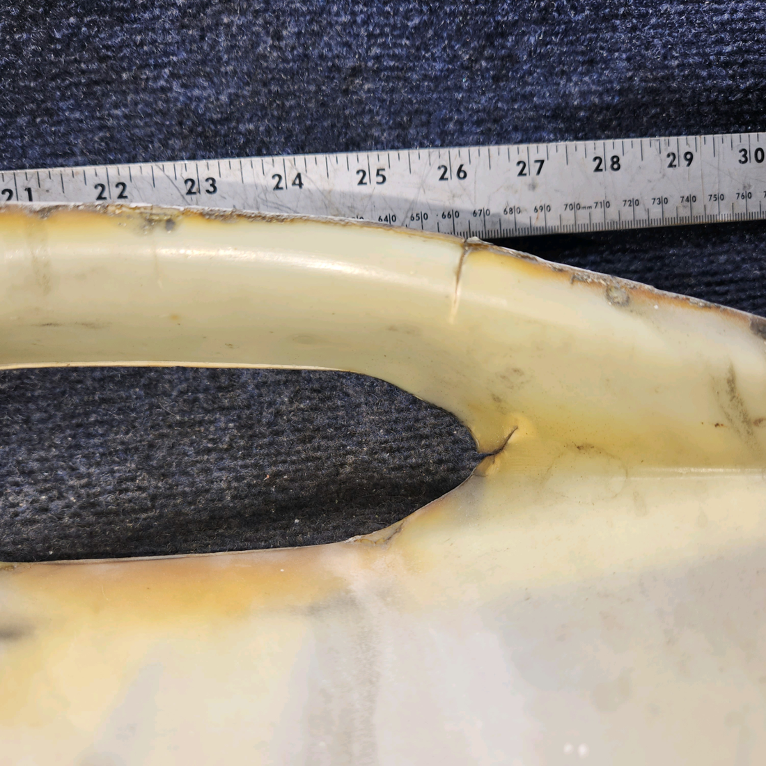Used aircraft parts for sale, 0723612-3 Cessna 182G Strut Fairing RH (Warped)