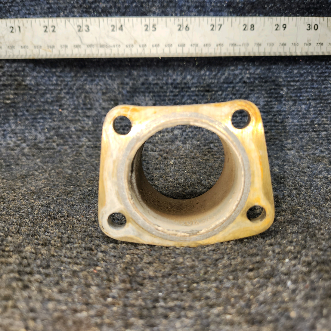 Used aircraft parts for sale, 96-950002-47 BEECHCRAFT 95-55B Exhaust Riser/Stub Assembly Cylinders 1 & 2 - Price per Each