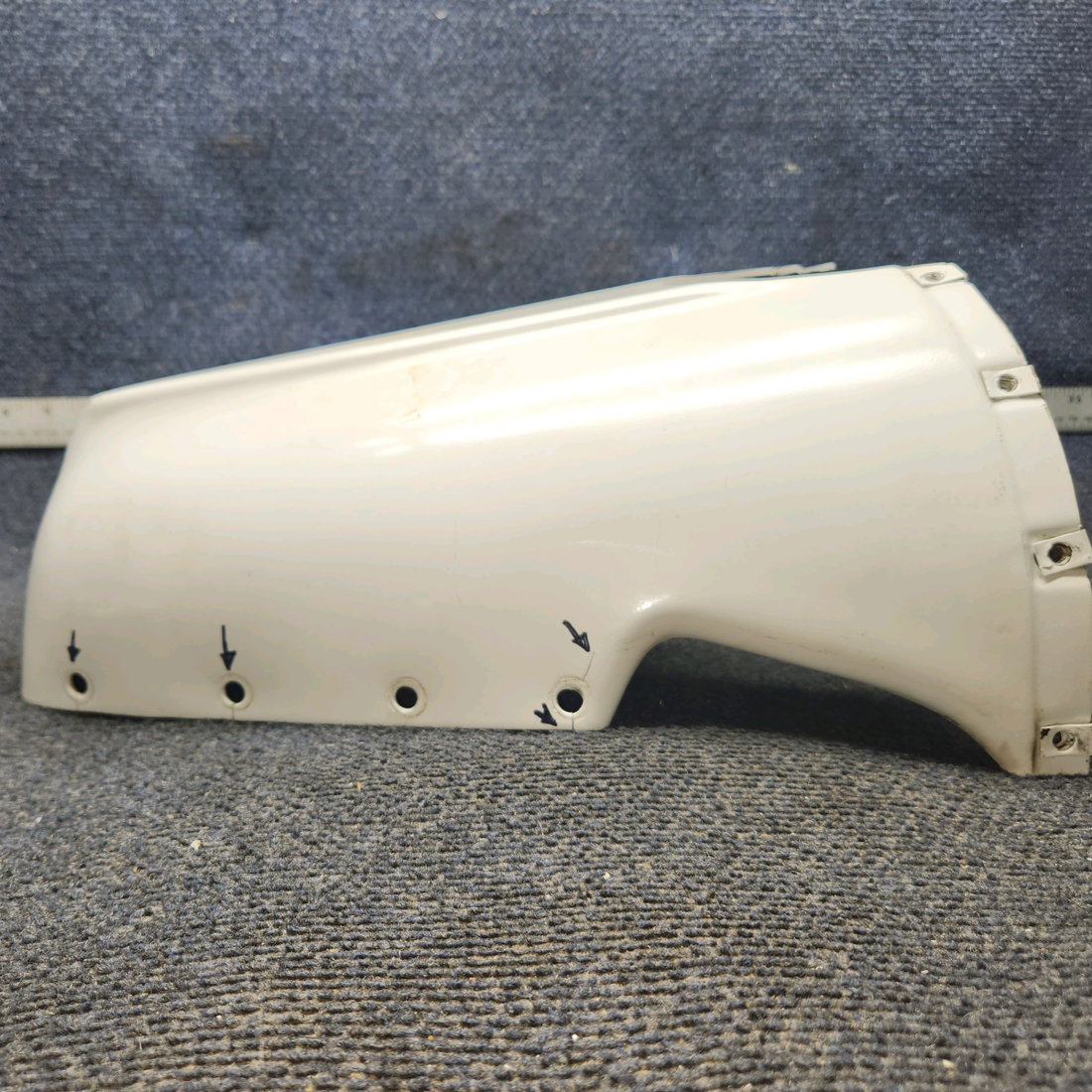 Used aircraft parts for sale, 66822-009, 66822-010 Piper PA28-161 Tail Cone Fairing Upper, Lower Assembly