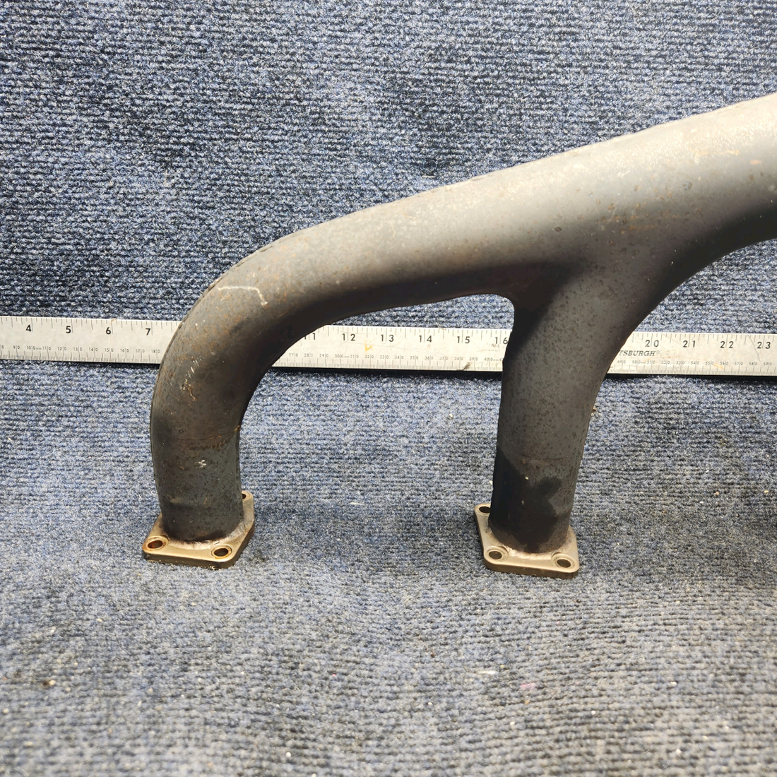 Used aircraft parts for sale, 35-95011 Beechcraft F33A EXHAUST STACK ASSEMBLY LH W/ PROBE HOLES