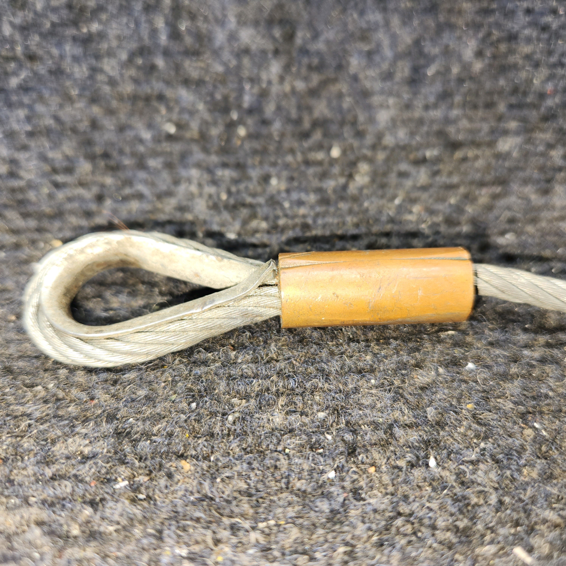 Used aircraft parts for sale, 96908-000 Piper PA32RT-300 Seat Belt Attach Cable Assembly