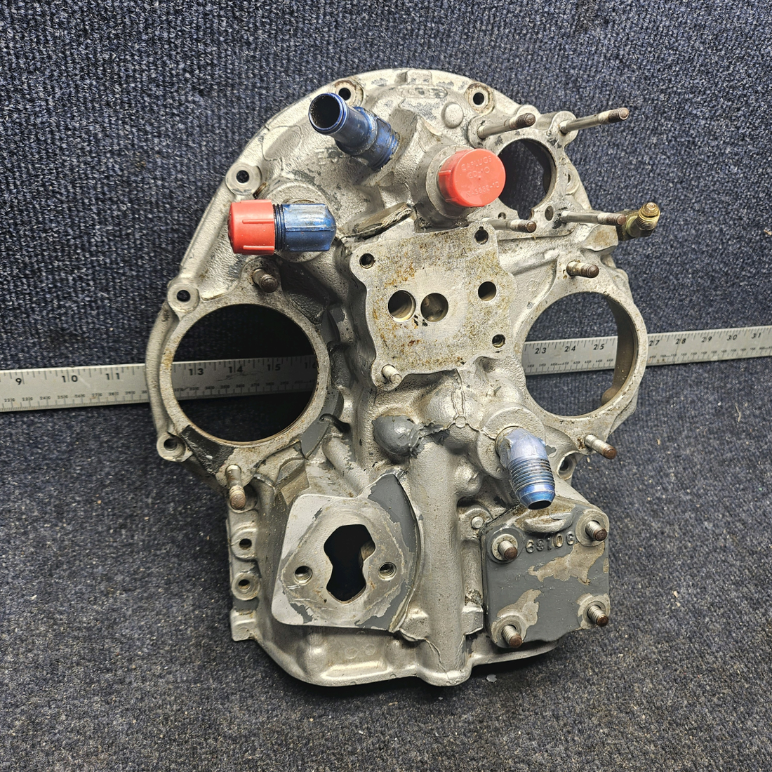 Used aircraft parts for sale, 21A21533-04 Lycoming O-320 ACCESSORY HOUSING  ASSEMBLY