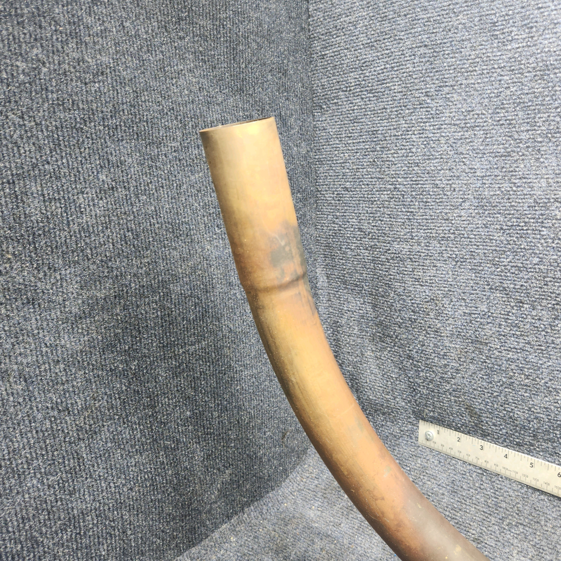 Used aircraft parts for sale, 63726-002 AWI Piper PA28-140 Left Front Exhaust Stack