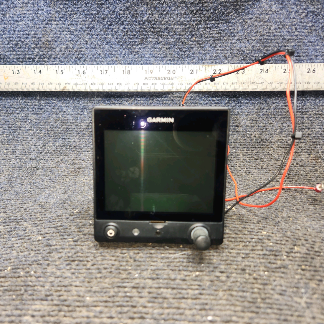 Used aircraft parts for sale, 011-03809-00 Garmin G5 cessna 172k Primary Attitude Display with Connector