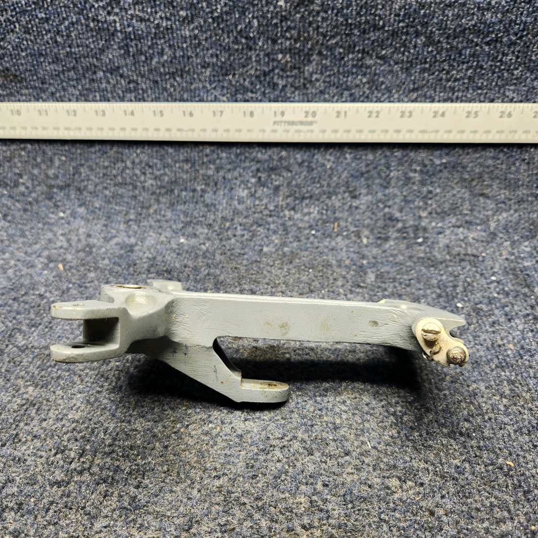 Used aircraft parts for sale, 35-524137 BEECHCRAFT F35 BELLCRANK RUDDER PEDAL CONTROL LH