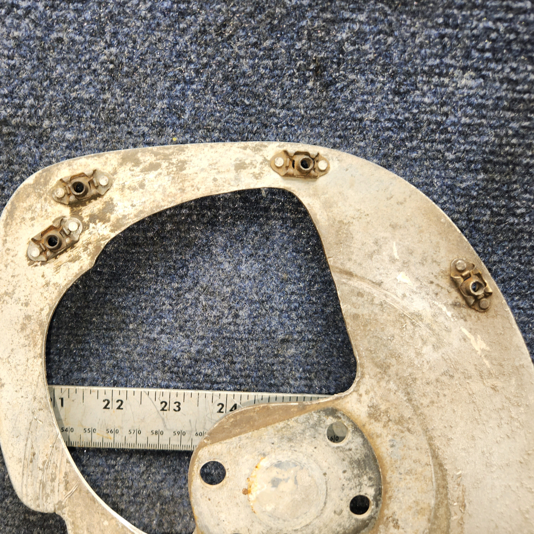 Used aircraft parts for sale, 0441143-26 Cessna C175 Main Gear Wheel Fairing Plate Assembly - RH