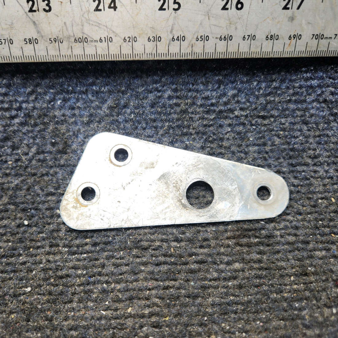 Used aircraft parts for sale, 0713495-55 Cessna 172E Wing Strut Fitting Spacer Price per each