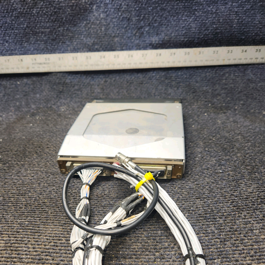 Used aircraft parts for sale, 011-00401-00 Garmin GMA 340 Cessna 182G Audio Panel Intercom With  tray and connectors.