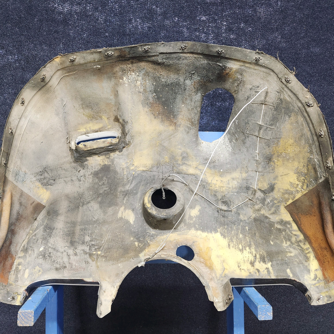 Used aircraft parts for sale, 35699-003 PIPER PA28-161 Warrior III LOWER NOSE COWL SOME SCRASH SEE PHOTOS FOR DETAIL
