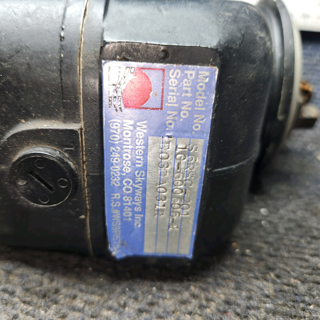 Used aircraft parts for sale, 10-600606-1 Bendix S6RSC-20 Cessna 182G Magneto