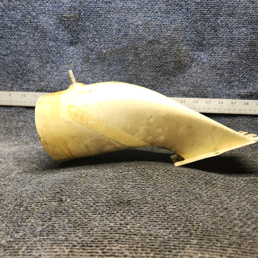 Used aircraft parts for sale, 79271-000 piper PA-28-181 Lower Air Duct Fitting Assembly