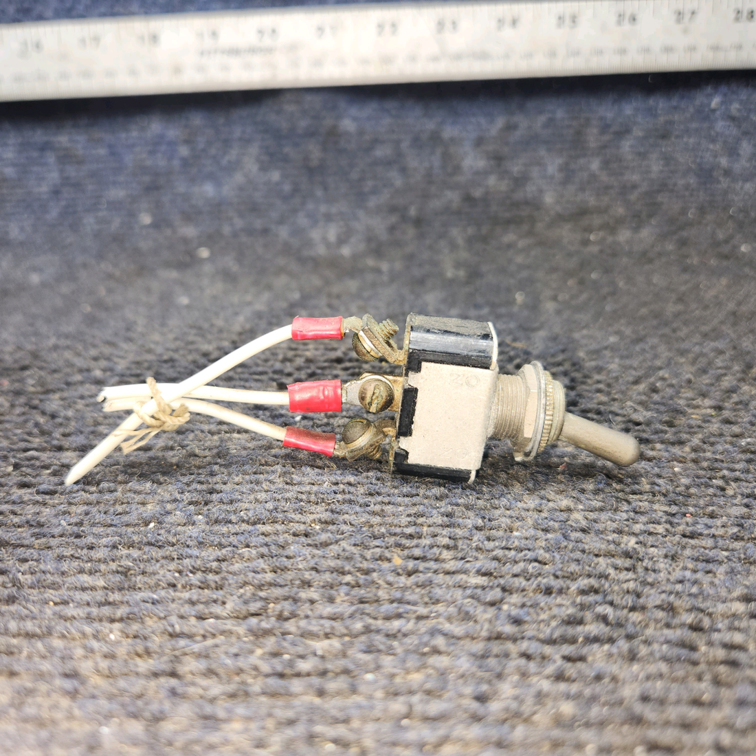 Used aircraft parts for sale, AN3021-3 Beechcraft 35-33 Toggle Switch