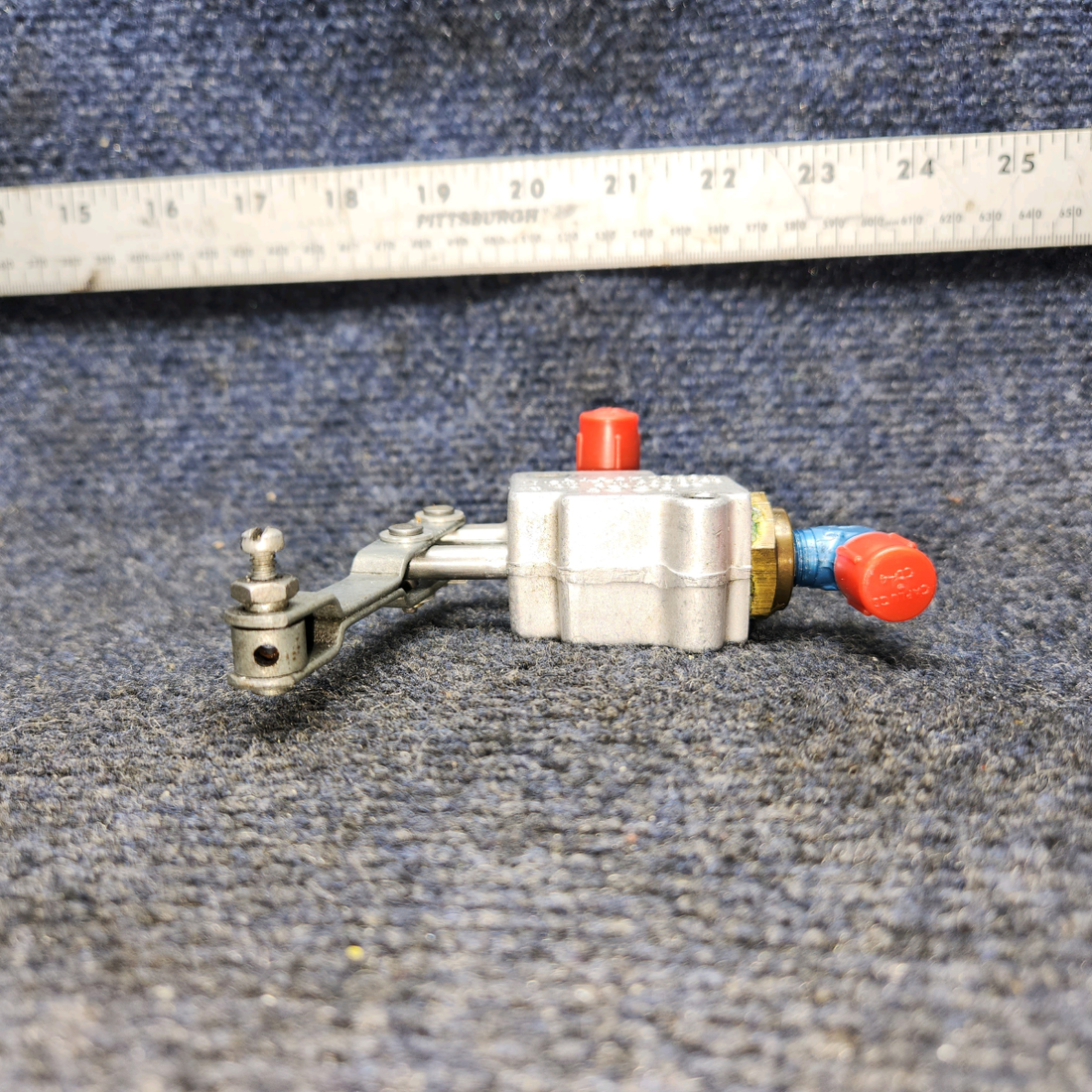 Used aircraft parts for sale, A53T7 Beechcraft A24R Hoof Brake Valve Assembly