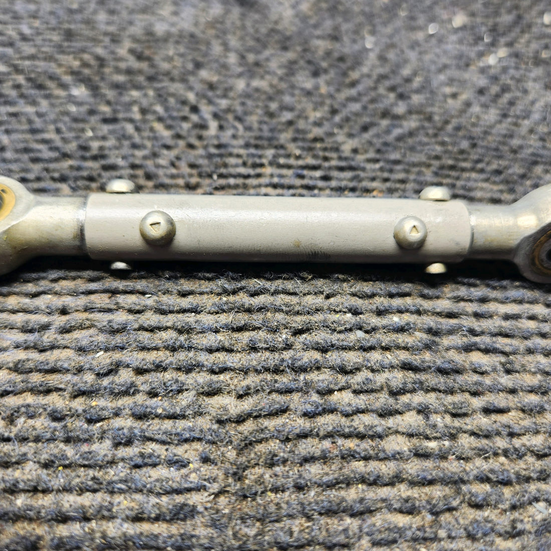 Used aircraft parts for sale, 95-524018-33 Beechcraft 35-33 Tube Rudder Pedal Push Rod