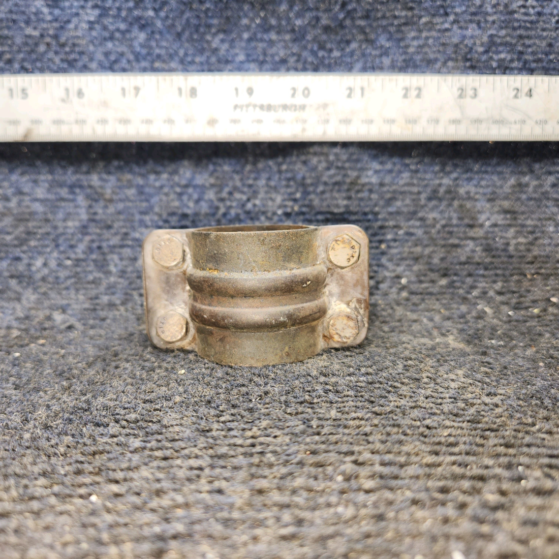 Used aircraft parts for sale, 0550176-50 Cessna 172E Exhaust Clamp Assy