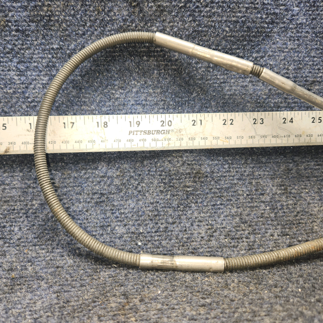 Used aircraft parts for sale, 9860075-4 Cessna 182P COWL FLAP CONTROL CABLE 36"